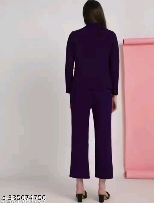 #09 Woman formal attire top bottom set