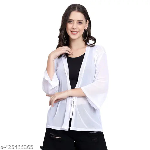 Woman Plain Shrug
