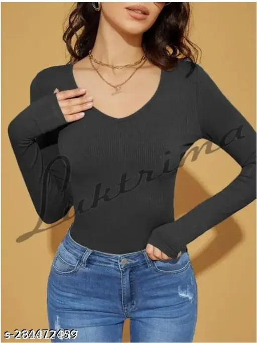 New Latest fancy V Neck Top For summer
