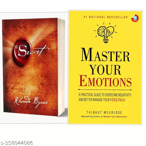 SET of 2 MAGICAL BOOKS - SECRET + Master Your Emotions - Paperback