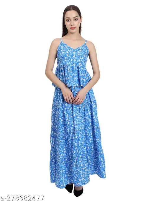 Stylish And trendy top and skirt for women and girls