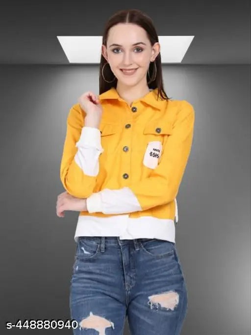 TM Yellow Button Jacket