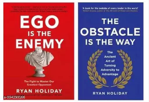Best 2 Books Combo Of Ryan Holiday Ego Is The Enemy+ The obstacle is The Way(English Paperback Book )