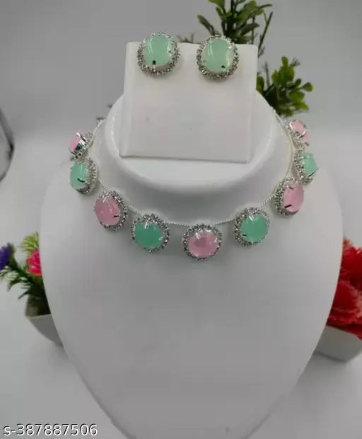 NEW LETES Necklace and Earrings