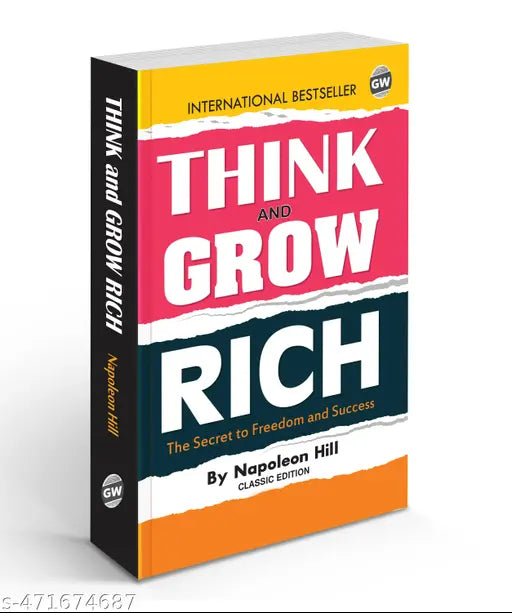 Think & Grow Rich (Paperback) : Timeless Classic for Success Must-Read Classic Novel All-Time Best Motivational Book Educational english novel