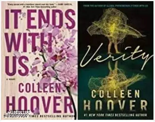 It Ends With Us: A Novel + Verity: The thriller that will capture your heart and blow your mind (Set of 2books)