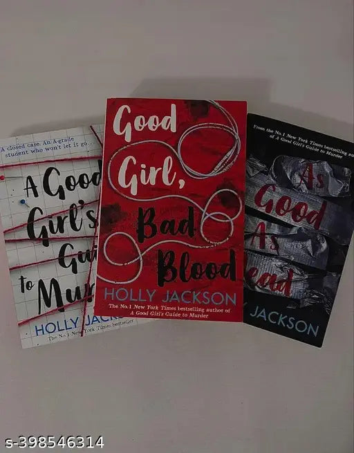 SET OF 3 BOOKS(GOOD GIRL BAD BLOOD A GOOD GIRLS GUIDE TO MURDER AS GOOD AS DEAD)