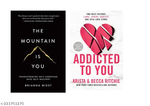 THE MOUNTAIN IS YOU BY BRIANNA WIEST + ADDICTED TO YOU BY KRISTA