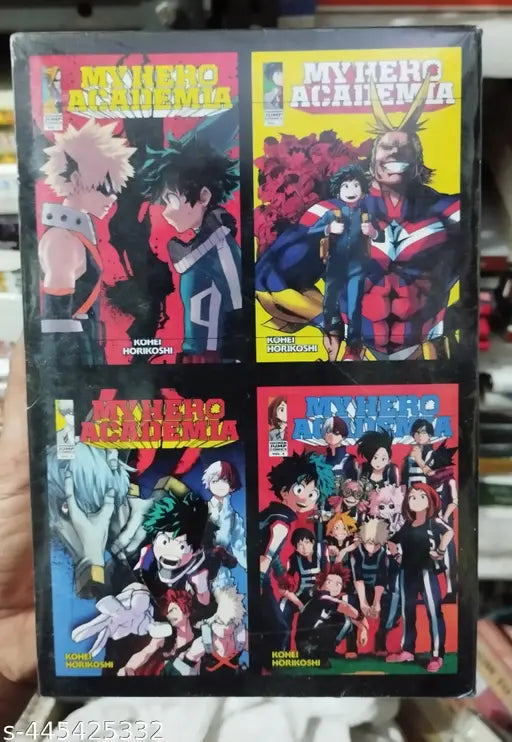 My Hero Academia Volume-1 2 3 4 (English Paperback Kohei Horikoshi)