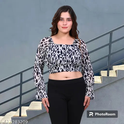 Woman Net Top