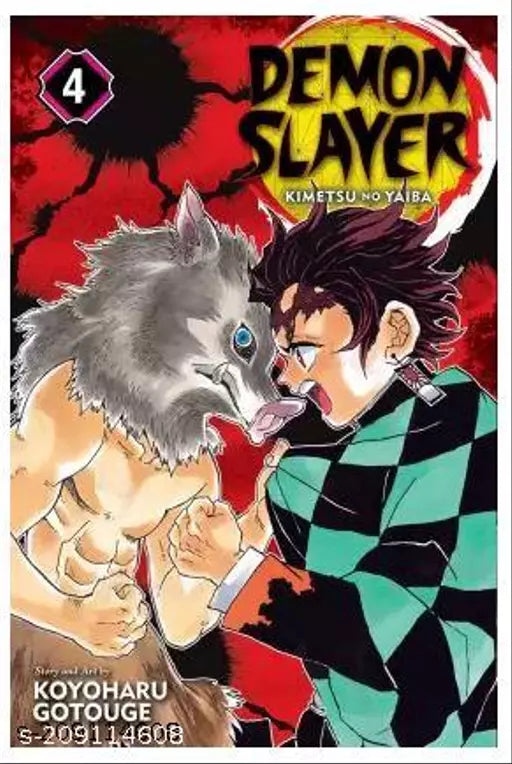Demon Slayer: Kimetsu no Yaiba Vol. 4 (English Paperback Gotouge Koyoharu)