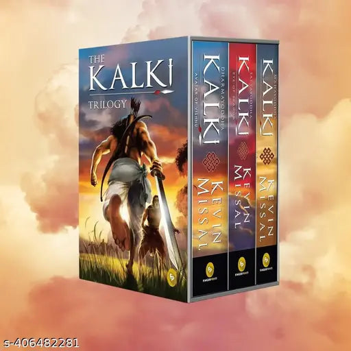 The Kalki Trilogy Set of 3 Books Avatar of Vishnu Eye of Brahma Sword of Shiva