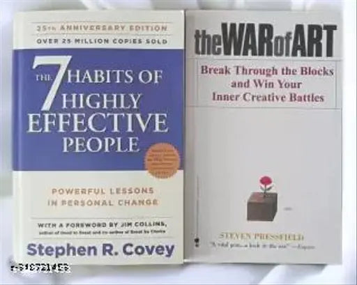The 7 Habits Of Highly Effective People And The War Of Art (Combo) (Paperback STEPHEN R. COVEY STEVEN PRESSFIELD)