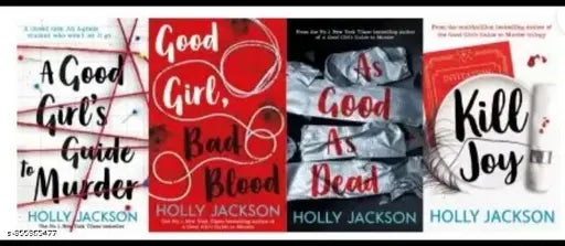Best Combo Murder Series :- As Good Girl's Guide To Murder + Good Girl Bad Blood + As Good As Dead + Kill ( English Paperback Holly Jackson)