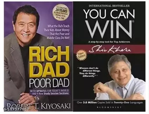 You Can Win + Rich Dad Poor Dad (ENGLISH PAPERBACK) (2 BOOKS COMBO)