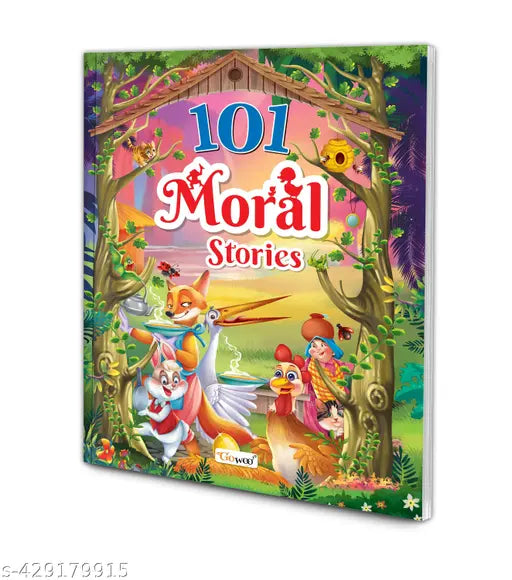 101 Moral Stories (Ages 3-12) (Paperback) : Learning adventures story Kids educational book Children's story book Bedtime tales for children