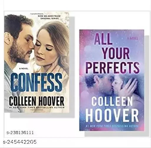 Colleen Hoover Books Combo: All your perfects + Confess Paperback