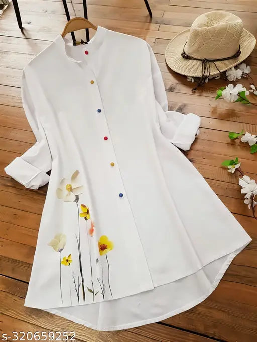 Women's Office And Daily Wear Shirt Tops & Tunics