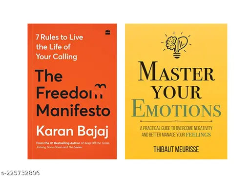THE FREEDOM MANIFESTO BY KARAN +MASTER YOUR EMOTIONS BY THIBAUT MEURISSE