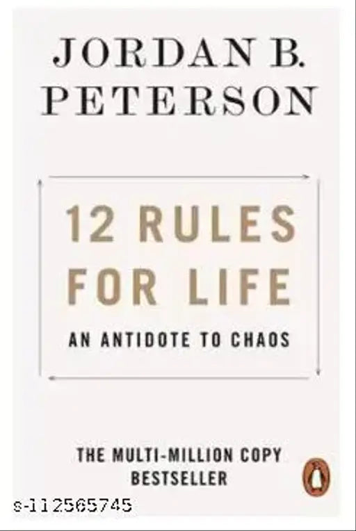 12 Rules For Life (Paperback Jordan B. Peterson) (Paperback Jordan B. Peterson)