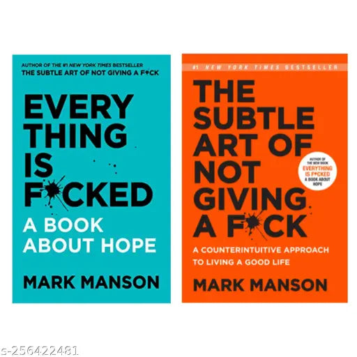 Mark Manson set (Everything is F*cked + Subtle Art of Not Giving a F* )