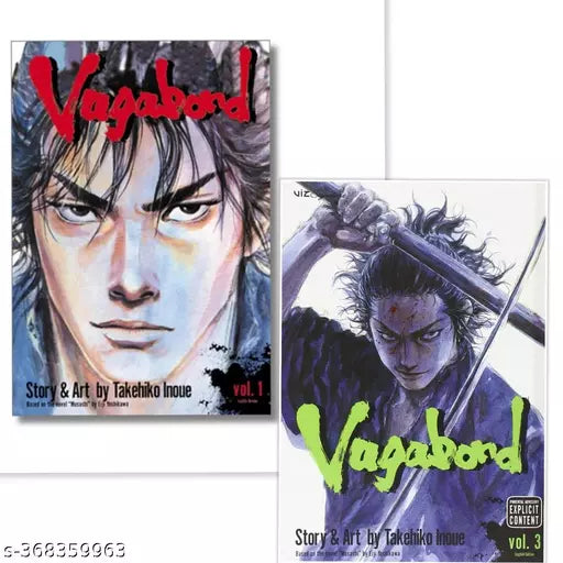 Vagabond Volume 1 & 3 Paperback – 16 September 2008