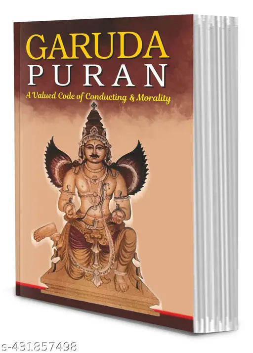 Garuda Puran Book : Spirit Guides Hinduism Book Religious Books Afterlife & Funeral Rites Stories from Garuda Purana - Spiritualism & Ethics Books.