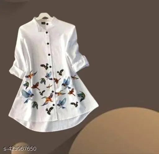 Trendy Womens Printed Shirt