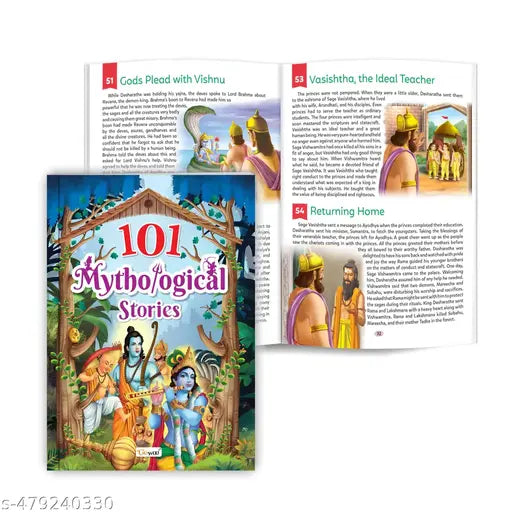Magical Tales from Mythology :- 101 Mythological Stories for Kids : Children's story collection Learning tales for children Mythological storybook Educational learning tales (Paperback) (Ages 3-12)