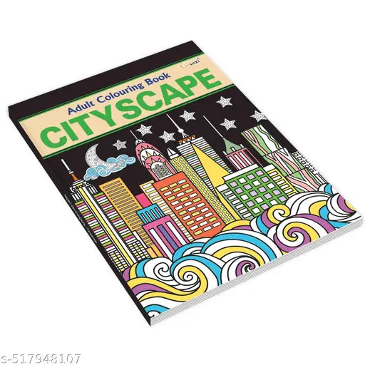 Cityscape - Adult Colouring Book : Colouring Book for mindfulness City scene drawings for creative minds Peaceful Art Book for Relaxation