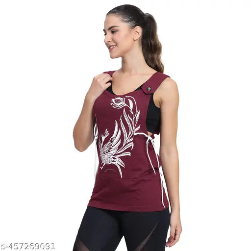 Woman Adjustable Sportswear Top(Free Size)