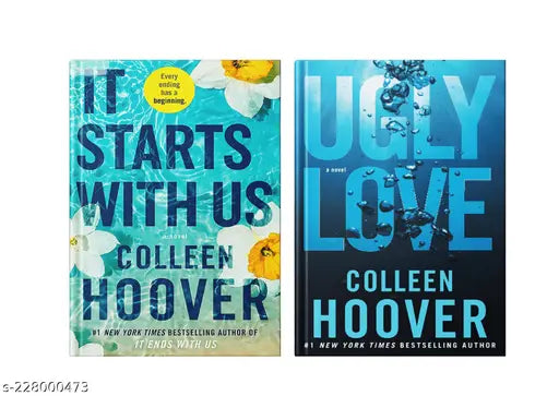 IT STARTS WITH US BY COLLEEN HOOVER +UGLY LOVE BY COLLEEN HOOVER