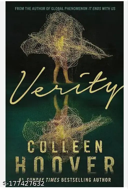 VERITY BY COLLEEN HOOVER. BEST ROMANCE NOVEL WITH CONTAMPORARY ROMANCE MILD VIOLENCE AND FICTION WITH FANTACY. BEST SELLING NOVEL OF COLLEEN HOOVER. THE WRITTER OF IT ENDS WITH US.