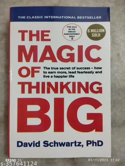 The Magic Of Thinking Big (English Paperback Dr. David Schwartz PHD)