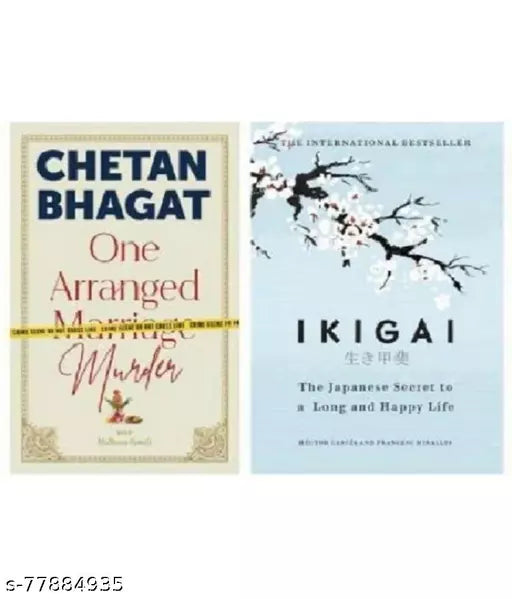 IKIGAI + One Arranged Murder (Paperback Chetan Bhagat Garcia Hector)