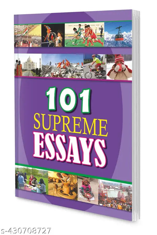 101 Supreme Essays book : Learning book for kids Essay writing book for children Educational book for kids - Essay writing book for kids