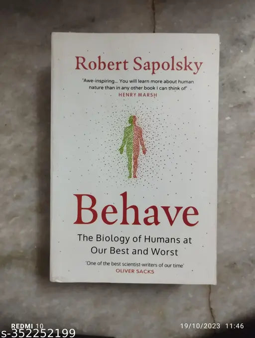 Behave - The Biology Of Humans At Our Best And Wrist (English Robert Sapolsky)