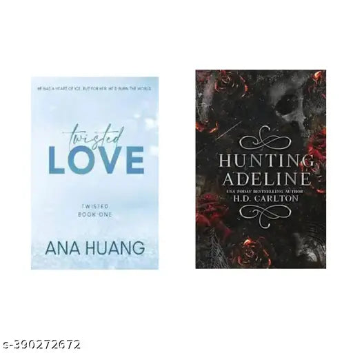 Twisted Love Book by Ana Huang + Hunting Adeline Book by H. D. Carlton