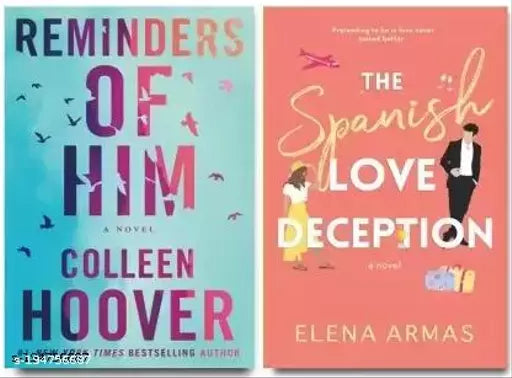 Reminders Of Him + The Spanish Love Deception (Paperback Colleen Hoover) (2 BOOKS COMBO)