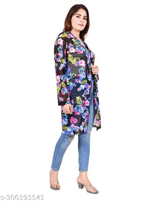 Woman Net Shrug
