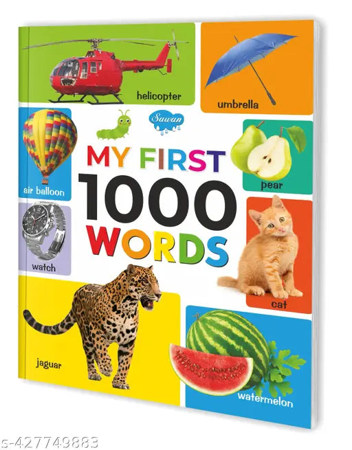 My First 1000 Words books (Paperback) : My First Words book Learning Book for kids Picture Learning book for kids.