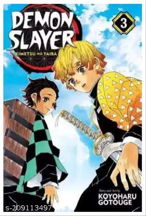 Demon Slayer: Kimetsu no Yaiba Vol. 3 (English Paperback Gotouge Koyoharu)