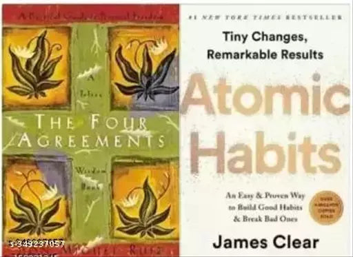 Atomic Habits Good Bad Habits And The Four Agreements: A Practical Guide To Personal (Prakash Books India Pvt Ltd Miguel Ruiz Don(The four agreements and Clear James(Atomic Habits))