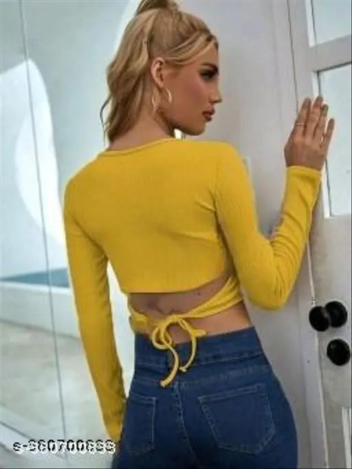 Back Knoght Stylish Top Full sleeve