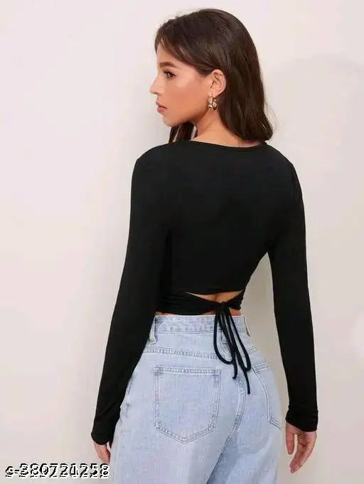Back Knoght Top Full sleeve