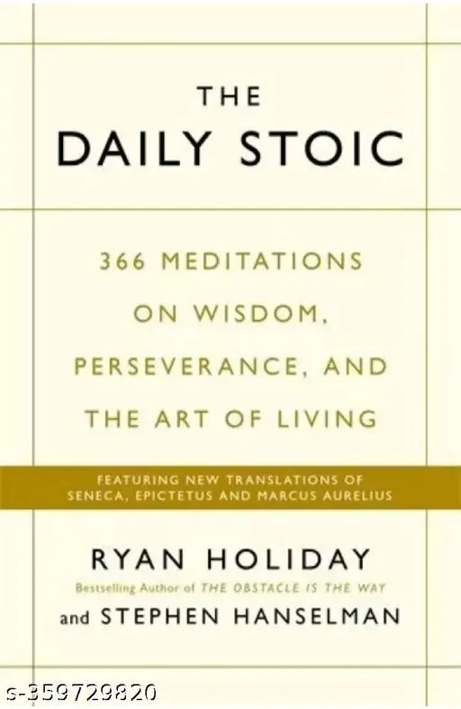 The Daily Stoic (English Paperback Ryan Holiday)