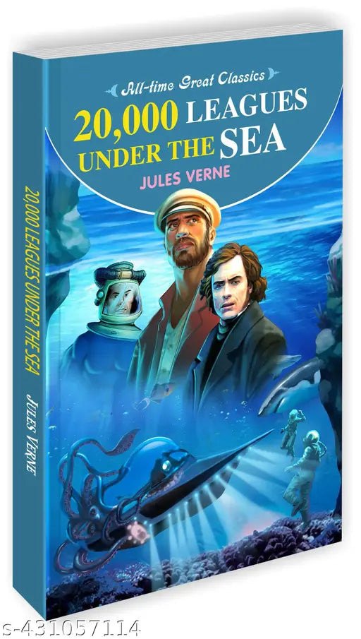 20 000 Leagues Under the Sea : Children learning novels Storybooks for young learners Learning through novel - All Time Great Classics Novels