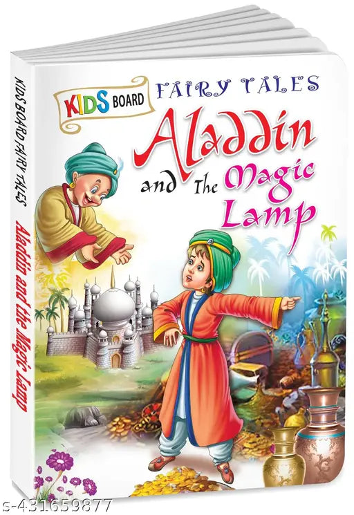 Aladdin and the Magic Lamp book for kids : Reading book for kids Learning book for kids Educational board book.