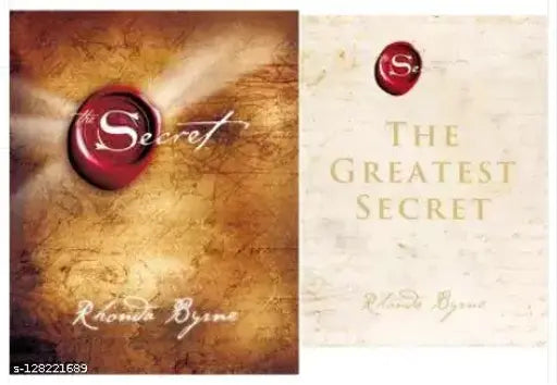 COMBO Of 2 Books The Secret And The Greatest Secret Paperback Set (Paperback Rhonda Byrne) Self-Help books
