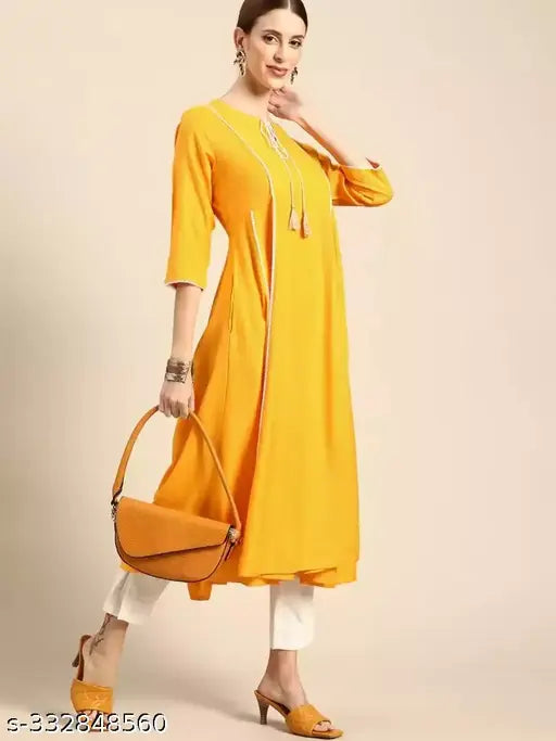 Safoora Plus Size A-Line Kurta Dress For Women